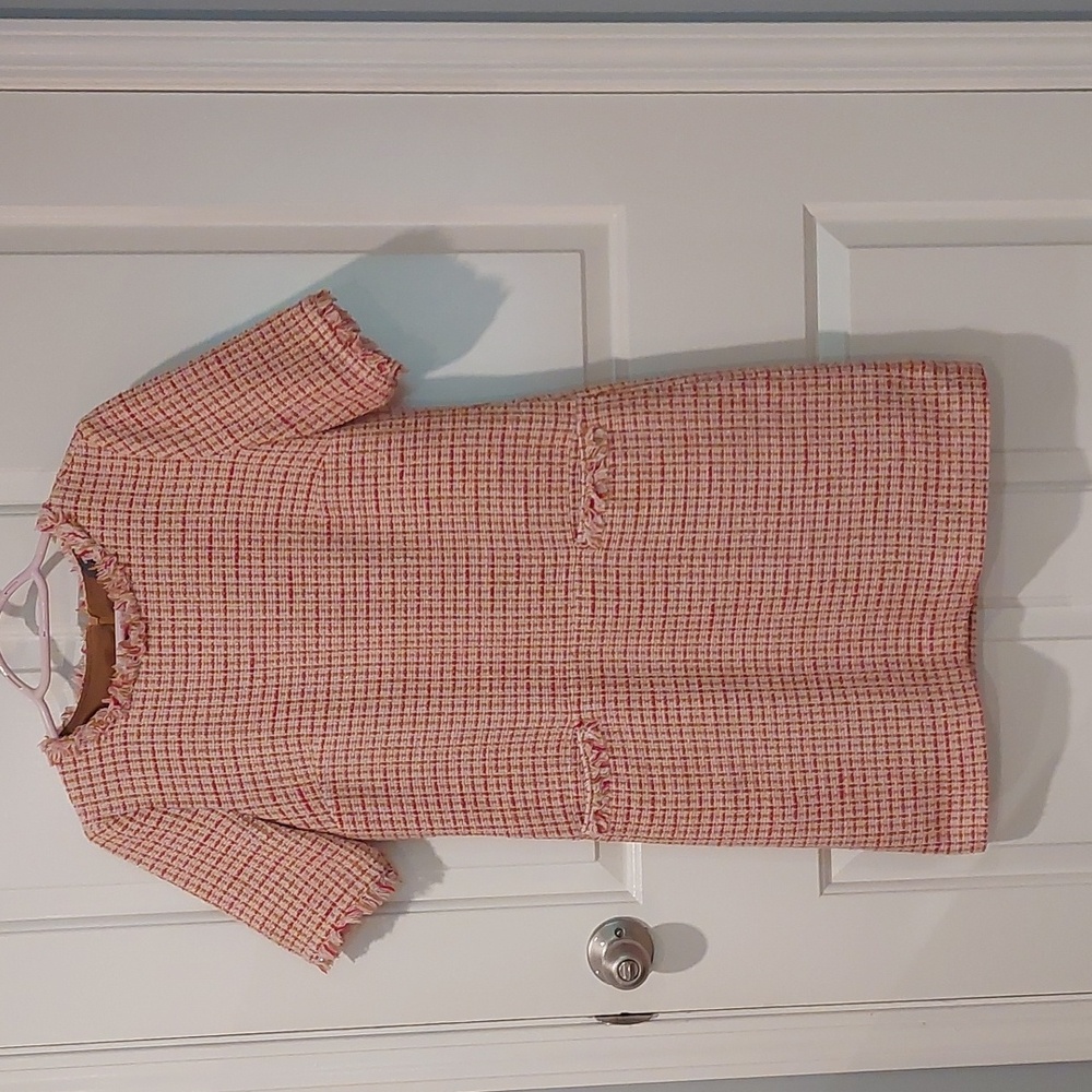 Montego tweed boxy dress